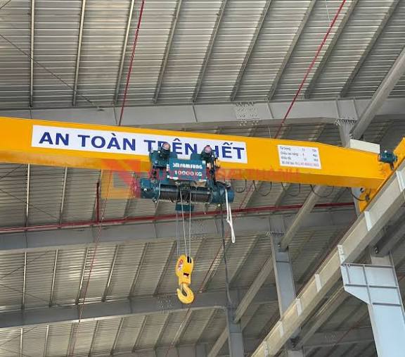 Cầu Trục Dầm Đơn 5 Tấn - Thông Số Và Phụ Kiện Đi Kèm
